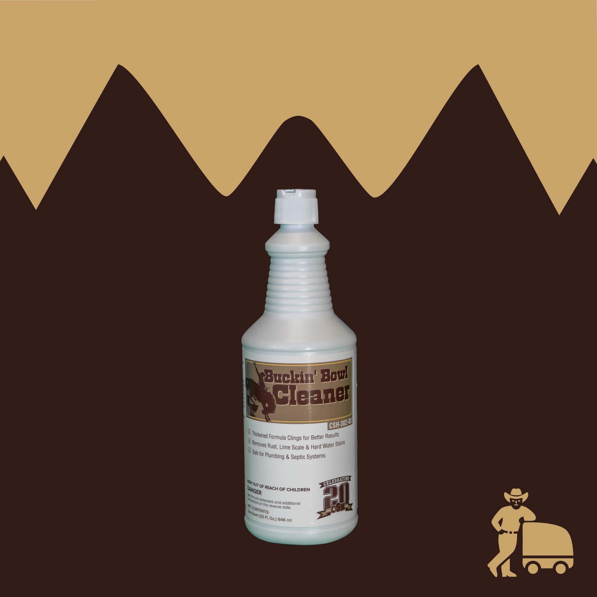 Buckin' Bowl Cleaner